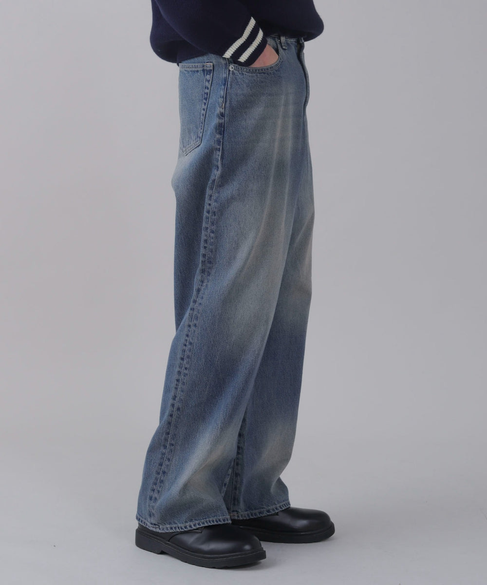 デニム中濃 モデル：178cm L着用