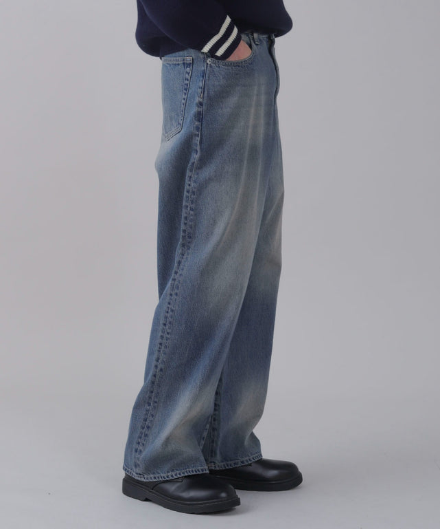 デニム中濃 モデル：178cm L着用