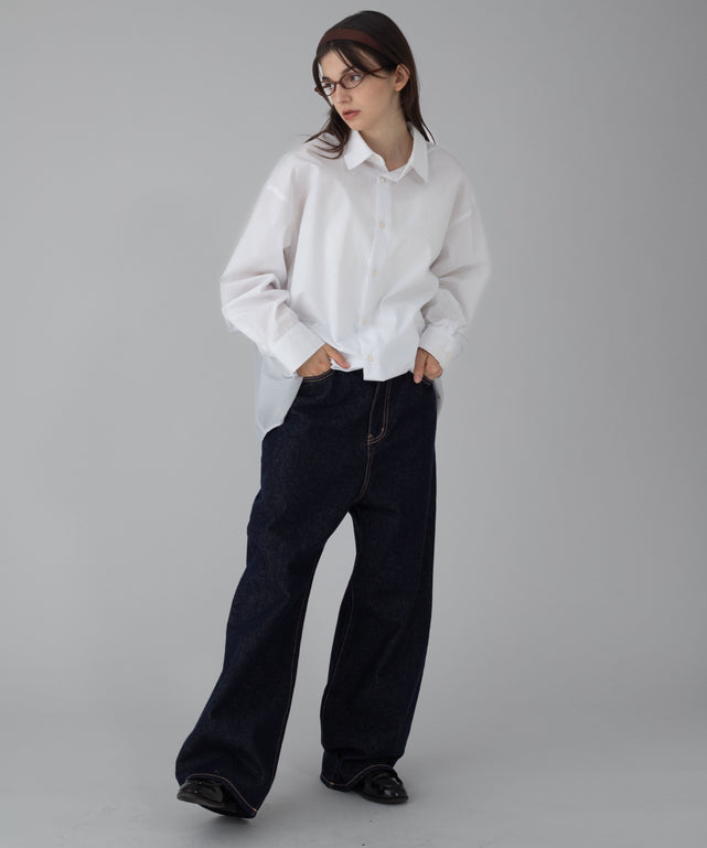 デニムインディゴ モデル：162cm M着用