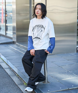 ブルーボーダー　モデル:175cm L着用