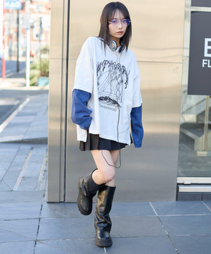 ブルーボーダー　モデル:159cm L着用