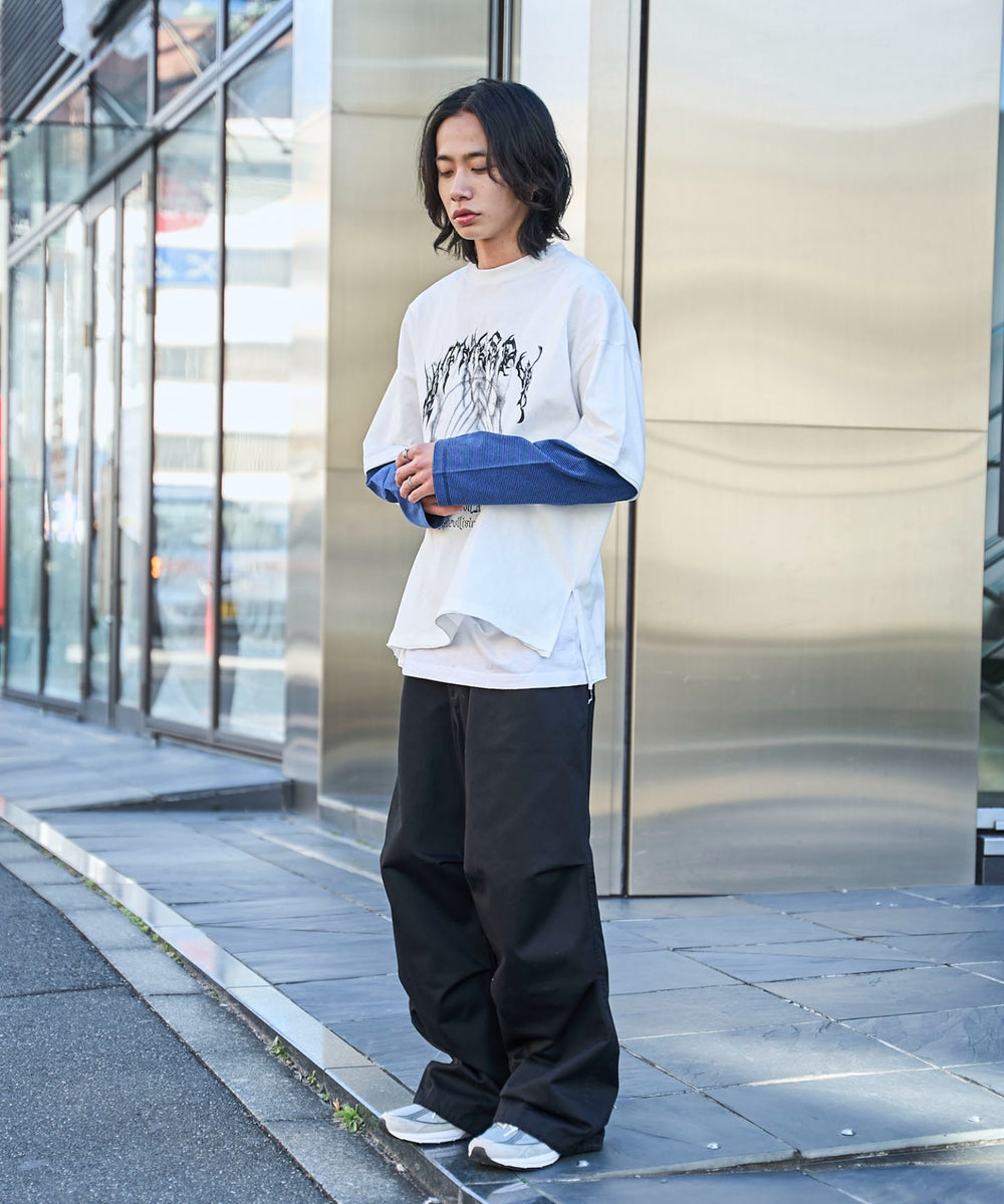 ブルーボーダー　モデル:175cm L着用