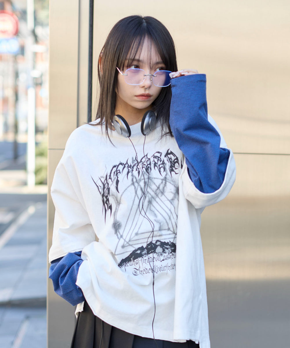 ブルーボーダー　モデル:159cm L着用