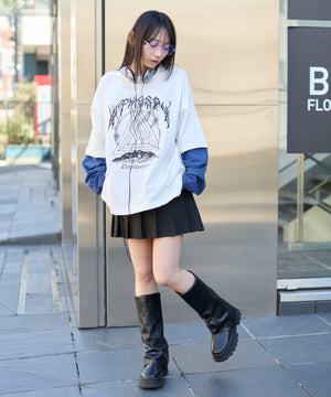 ブルーボーダー　モデル:159cm L着用