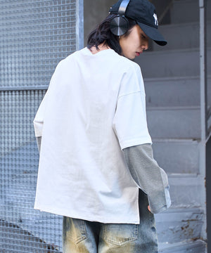 ホワイトボーダー　モデル:175cm L着用