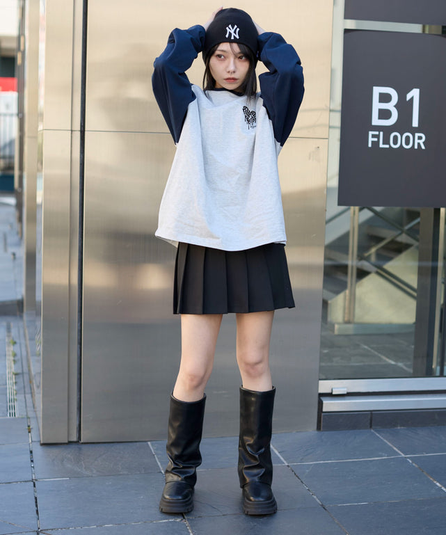 アッシュグレー  モデル:159cm L着用