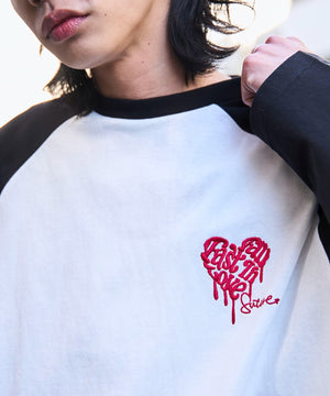 ラグランハートグラフィックT（LS）