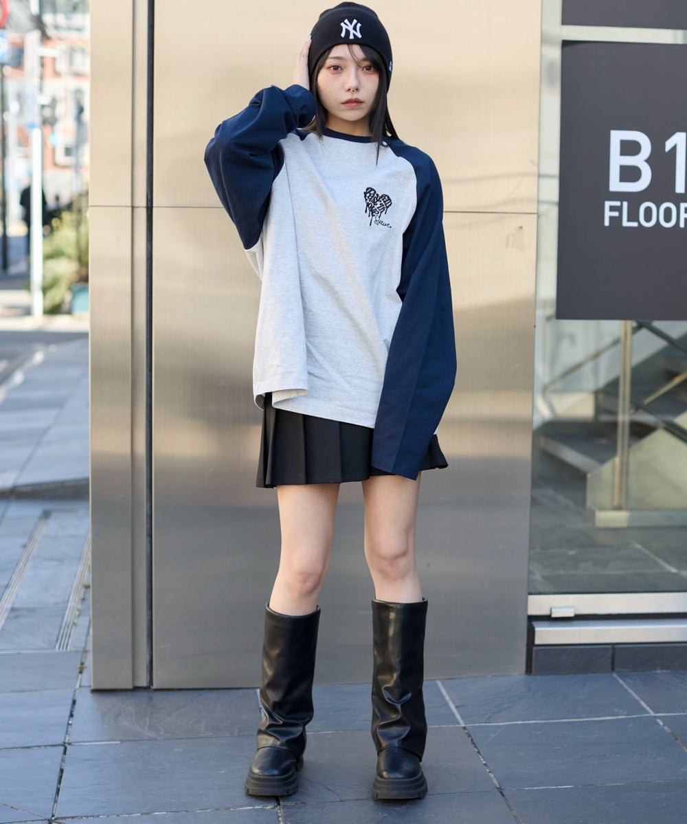 アッシュグレー  モデル:159cm L着用