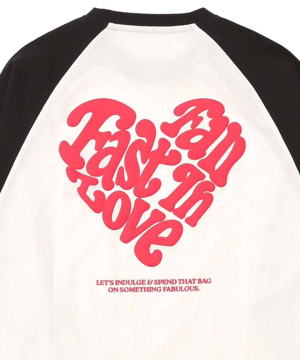 ラグランハートグラフィックT（LS）