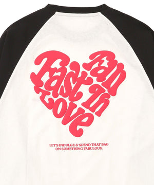 ラグランハートグラフィックT（LS）