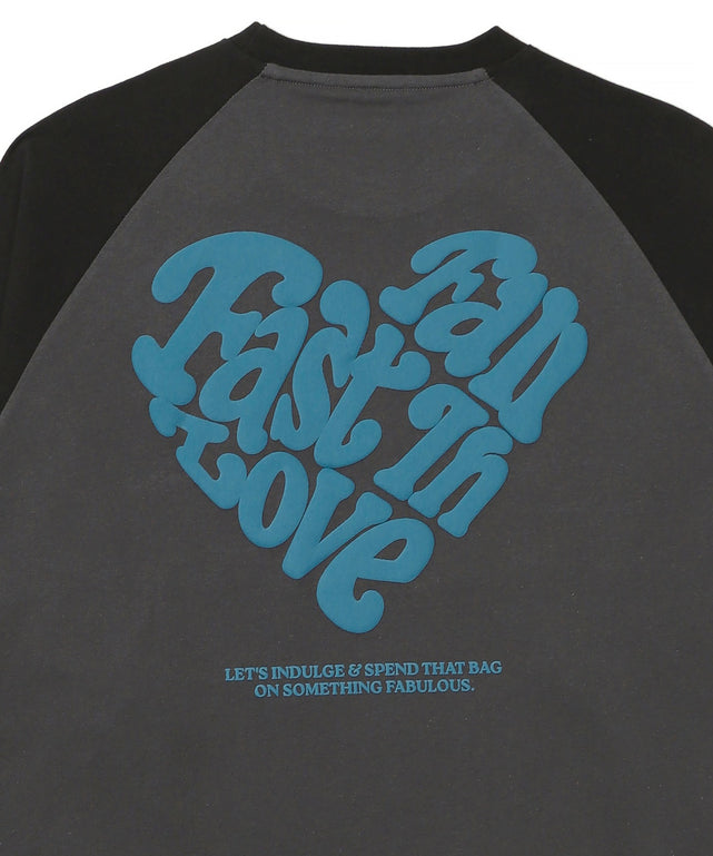 ラグランハートグラフィックT（LS）