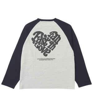 ラグランハートグラフィックT（LS）