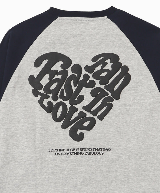 ラグランハートグラフィックT（LS）