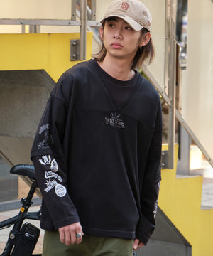 ブラック モデル：175cm L着用