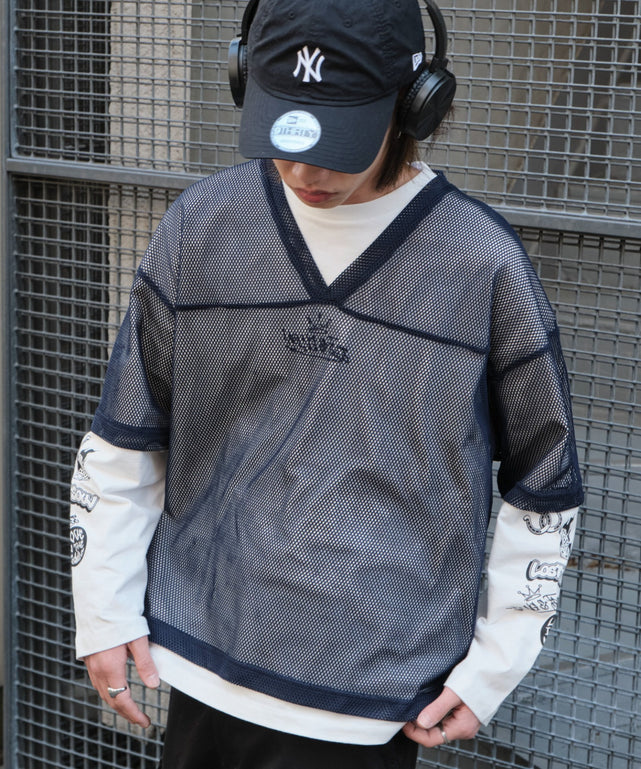 ホワイト モデル：175cm L着用