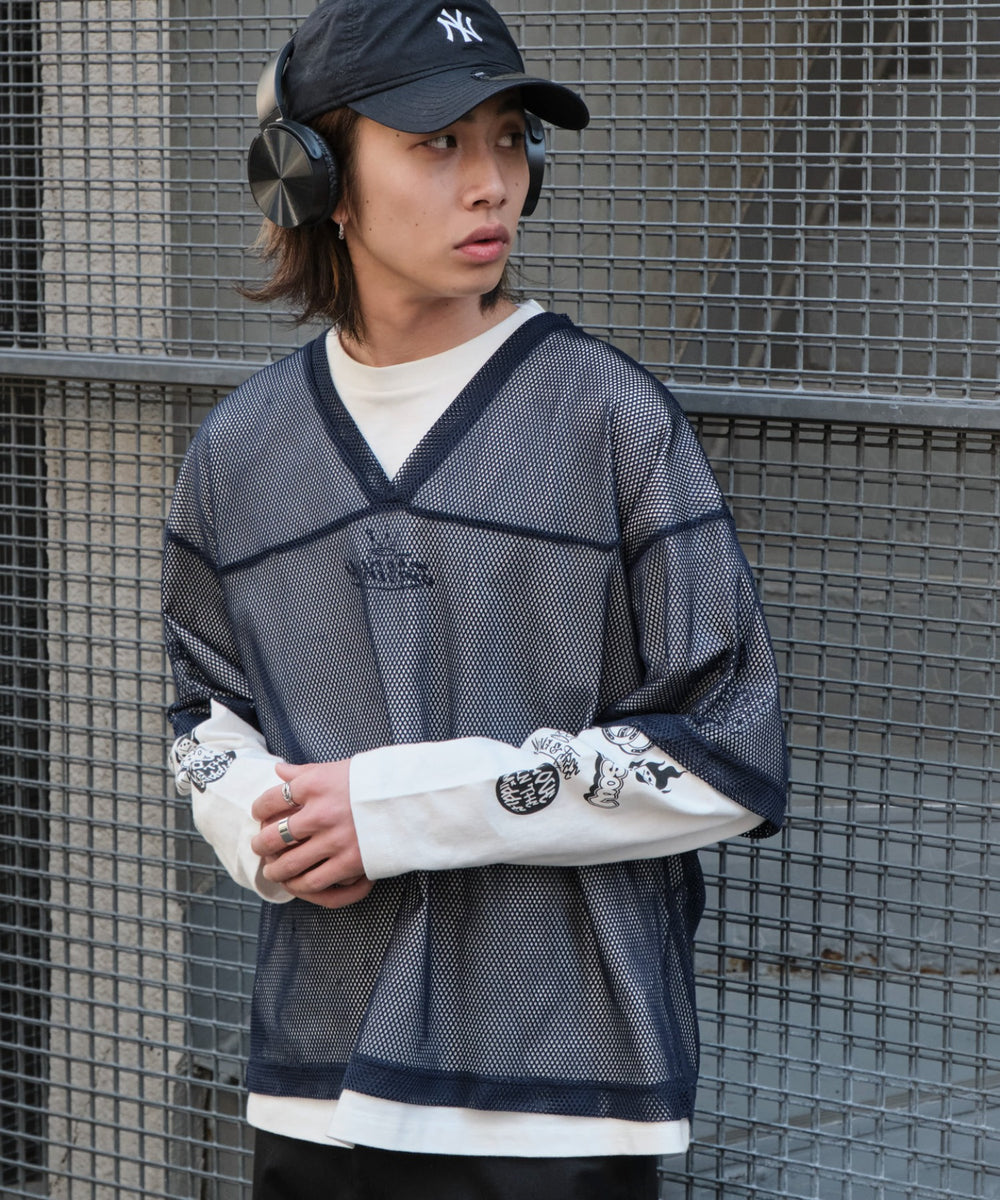 ホワイト モデル：175cm L着用