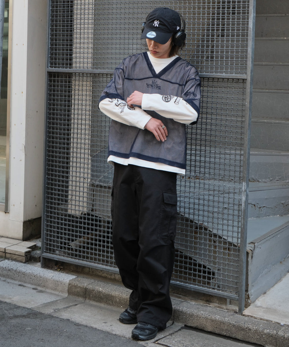 ホワイト モデル：175cm L着用