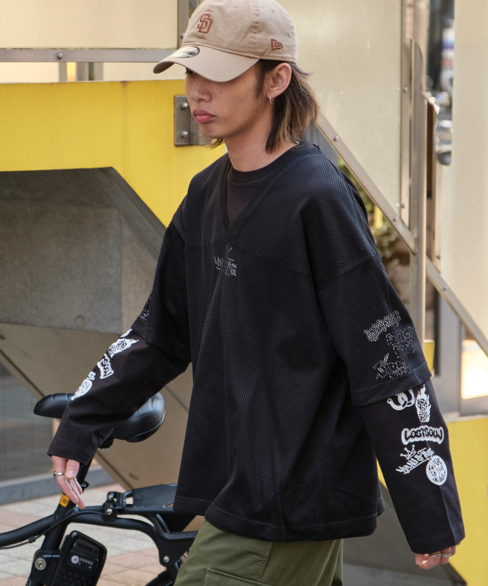 ブラック モデル：175cm L着用