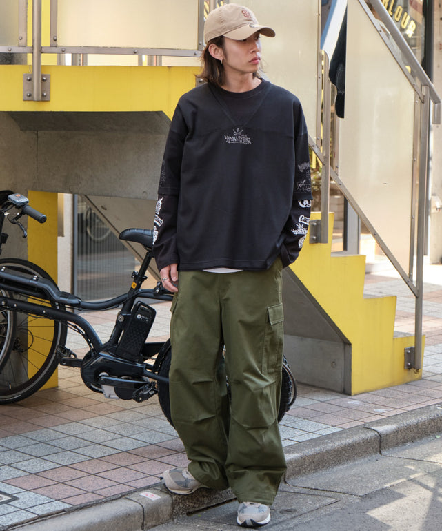 ブラック モデル：175cm L着用