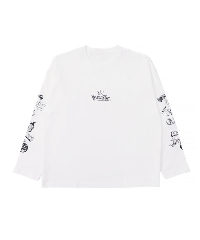 メッシュスリーブロゴアンサンブルT