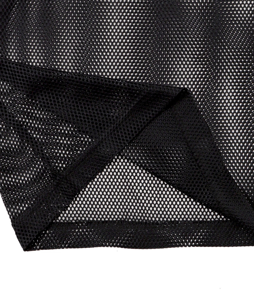 メッシュスリーブロゴアンサンブルT