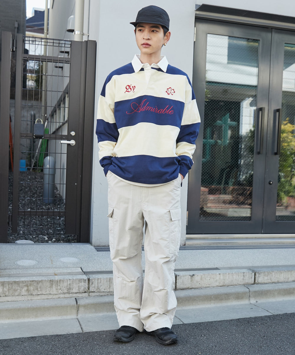 オフホワイト モデル：180cm L着用