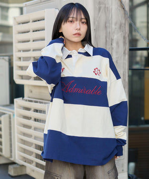 グラフィックラガーシャツ