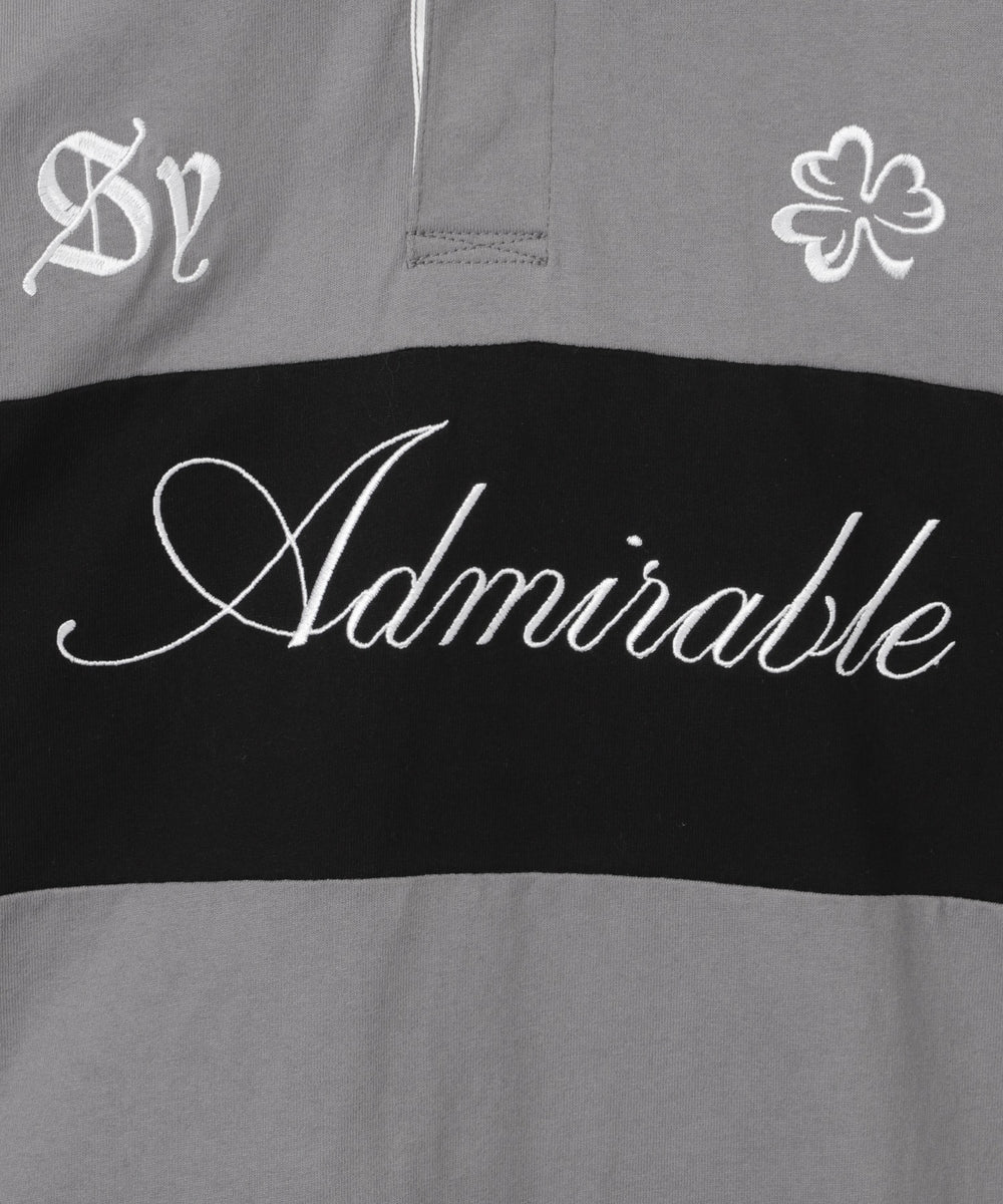 グラフィックラガーシャツ