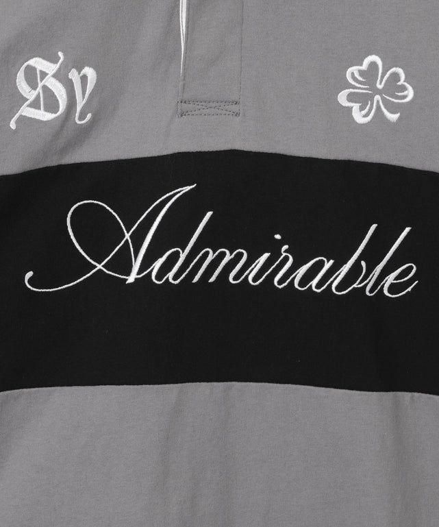 グラフィックラガーシャツ