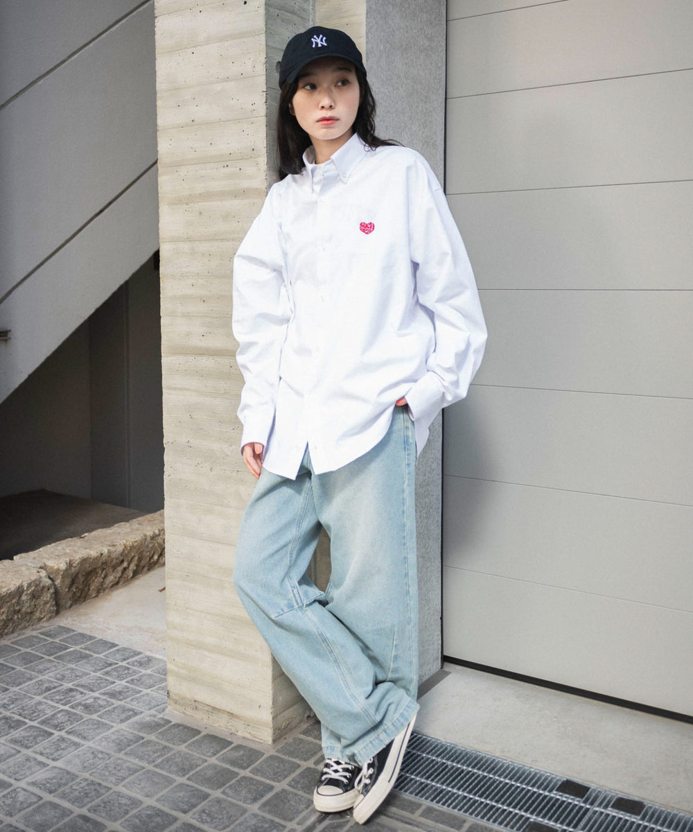 ホワイト  モデル：161cm L着用