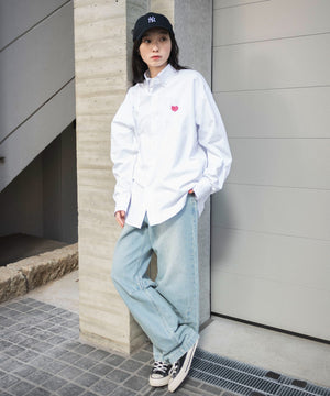 ホワイト  モデル：161cm L着用