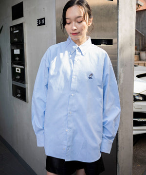 ブルーストライプ モデル：161cm L着用