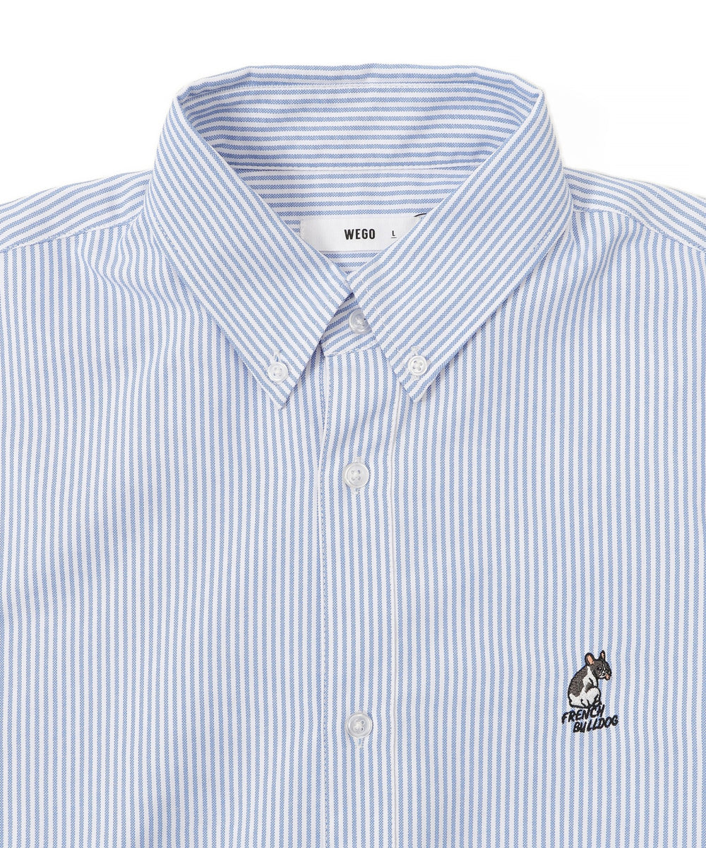 オックスフォードワンポイントシャツ（LS）