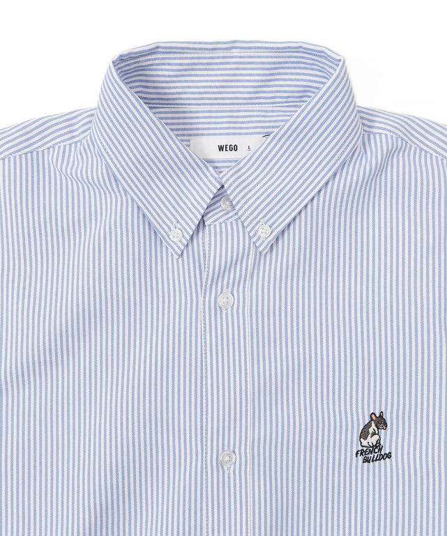 オックスフォードワンポイントシャツ（LS）