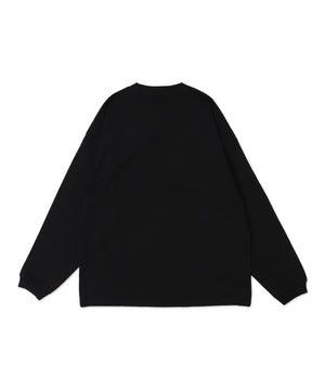 アクセ付きグラフィックプリントT（LS）