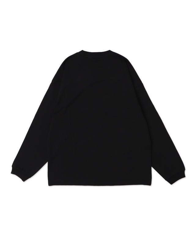 アクセ付きグラフィックプリントT（LS）