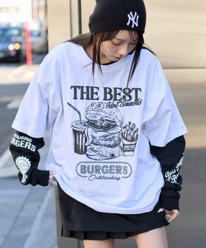 ホワイト 　モデル:159cm L着用