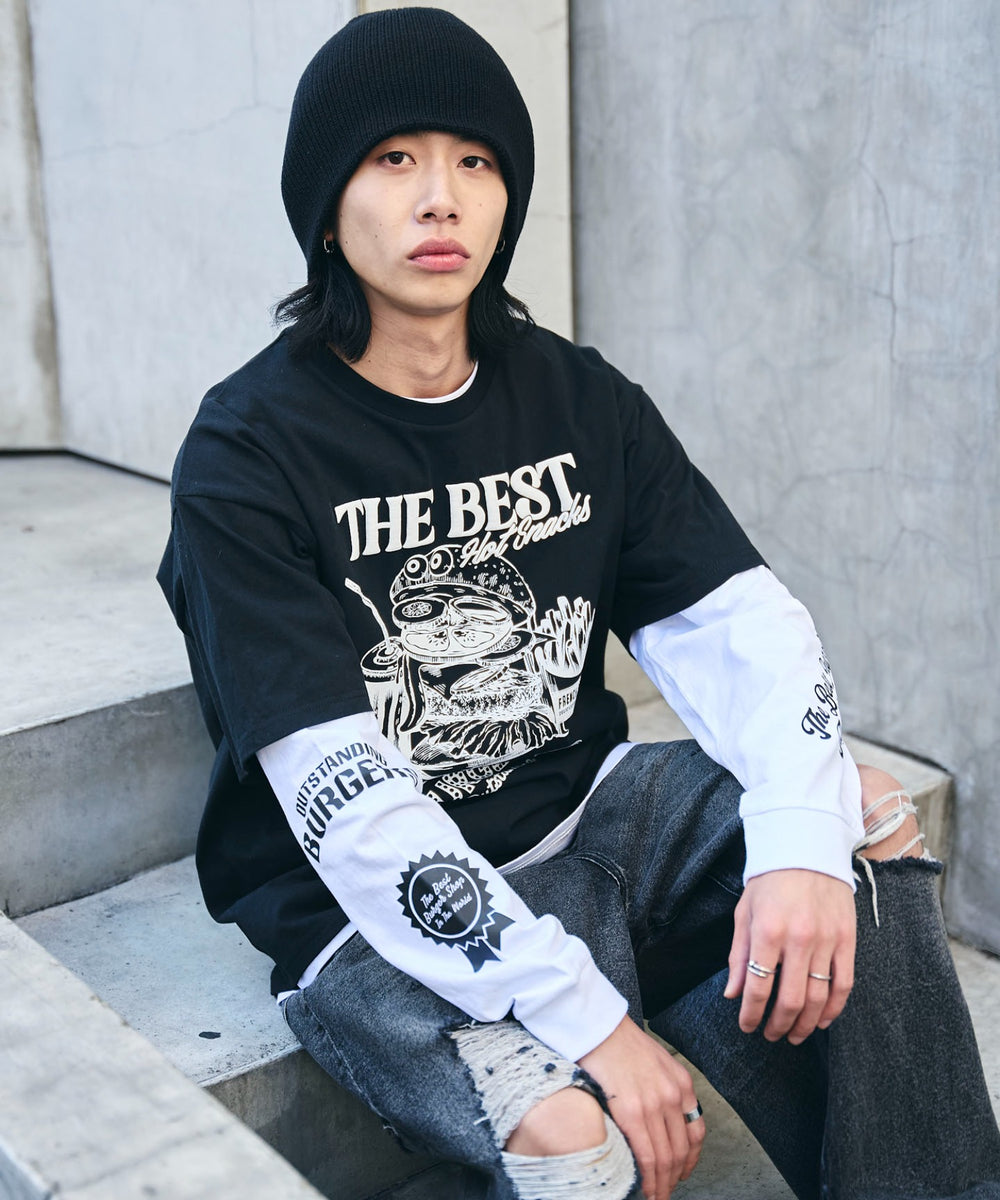 ブラック　モデル:175cm L着用