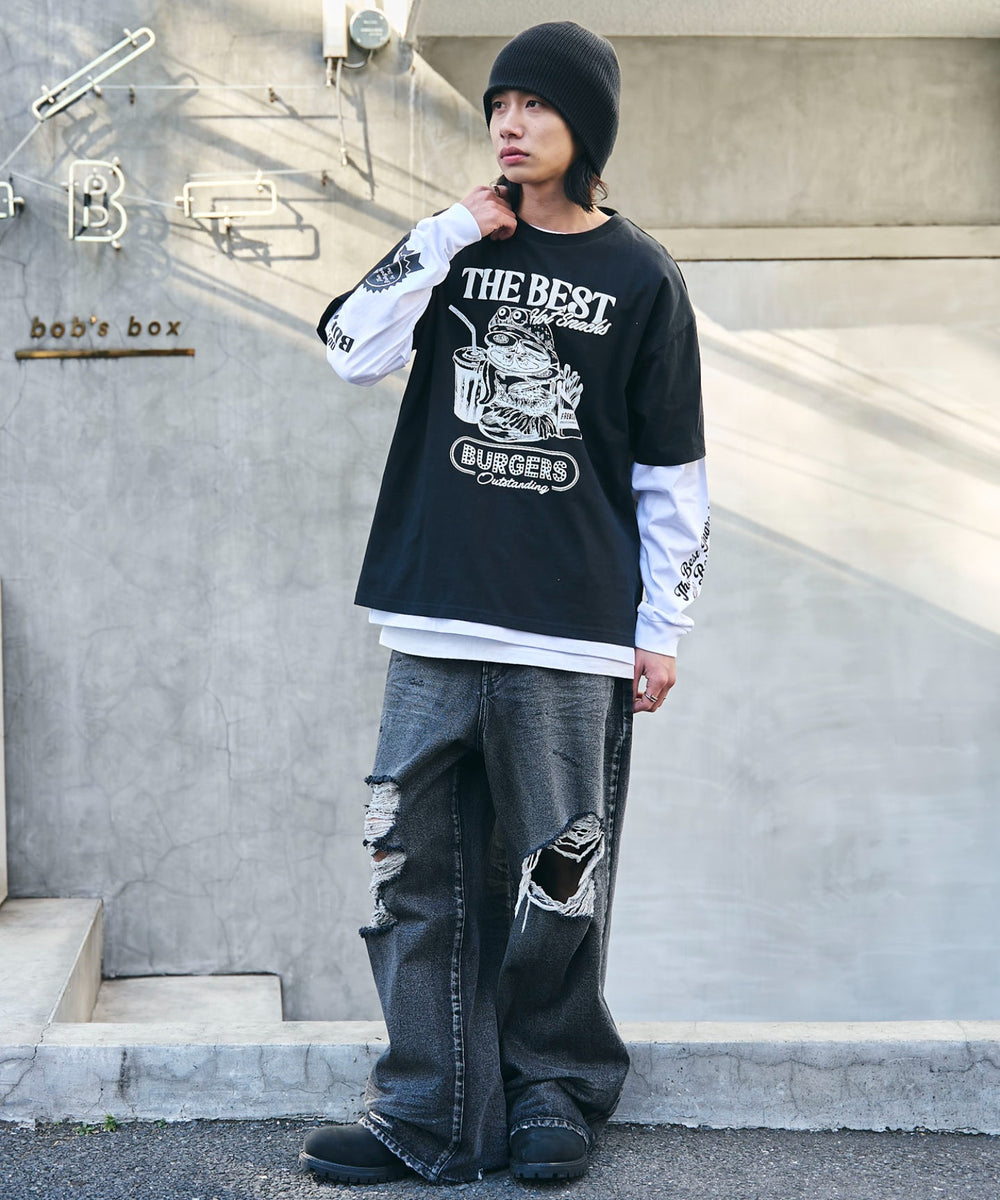 ブラック　モデル:175cm L着用