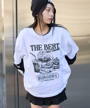 ホワイト 　モデル:159cm L着用