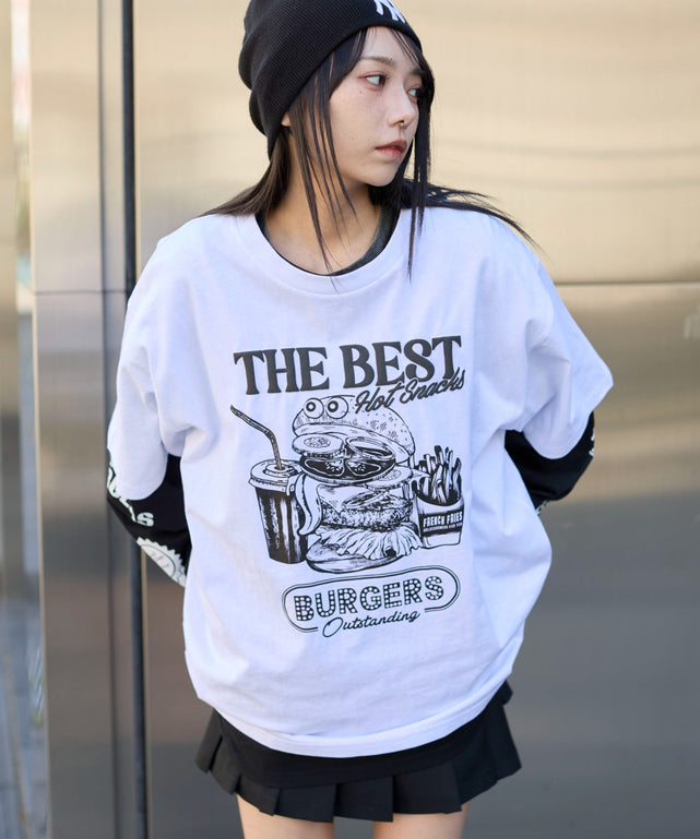 ホワイト 　モデル:159cm L着用