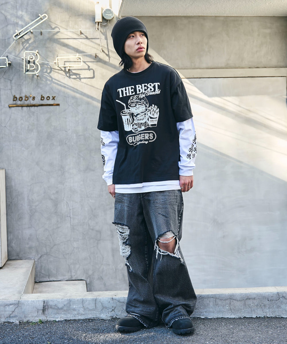 ブラック　モデル:175cm L着用