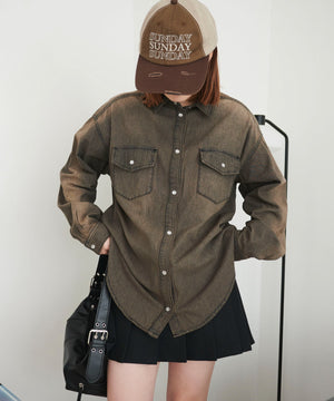 デニムブラック　モデル:155cm F着用