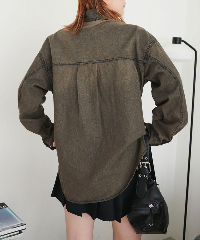 デニムブラック　モデル:155cm F着用