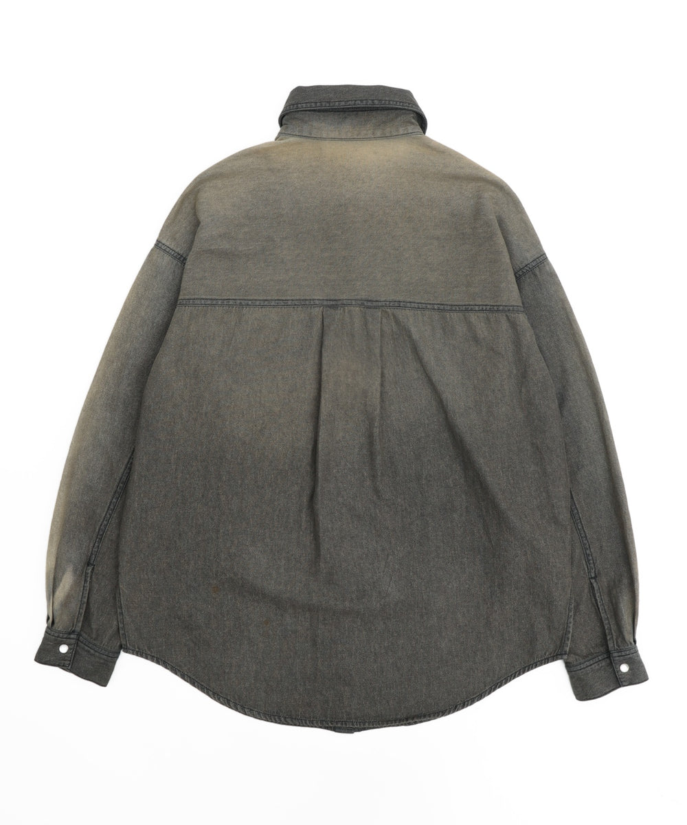 デニムウエスタンBIGシャツ