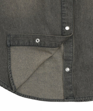 デニムウエスタンBIGシャツ