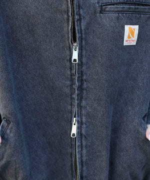 ワーカーズWジップデニムブルゾン