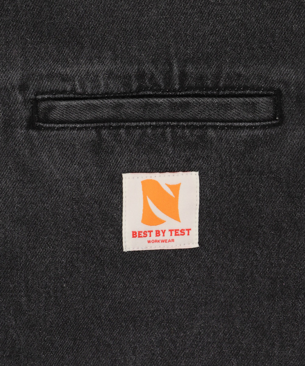 ワーカーズWジップデニムブルゾン