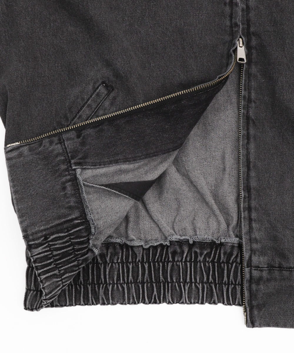 ワーカーズWジップデニムブルゾン