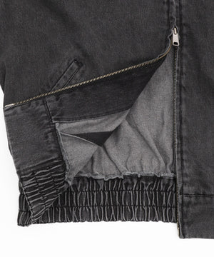 ワーカーズWジップデニムブルゾン